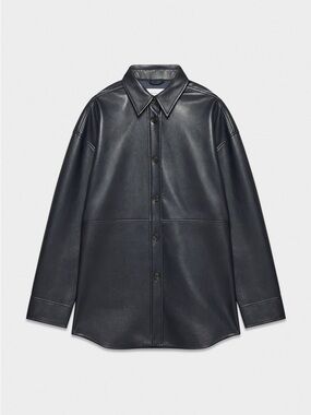 Babaton Peli Black Shirt Jacket